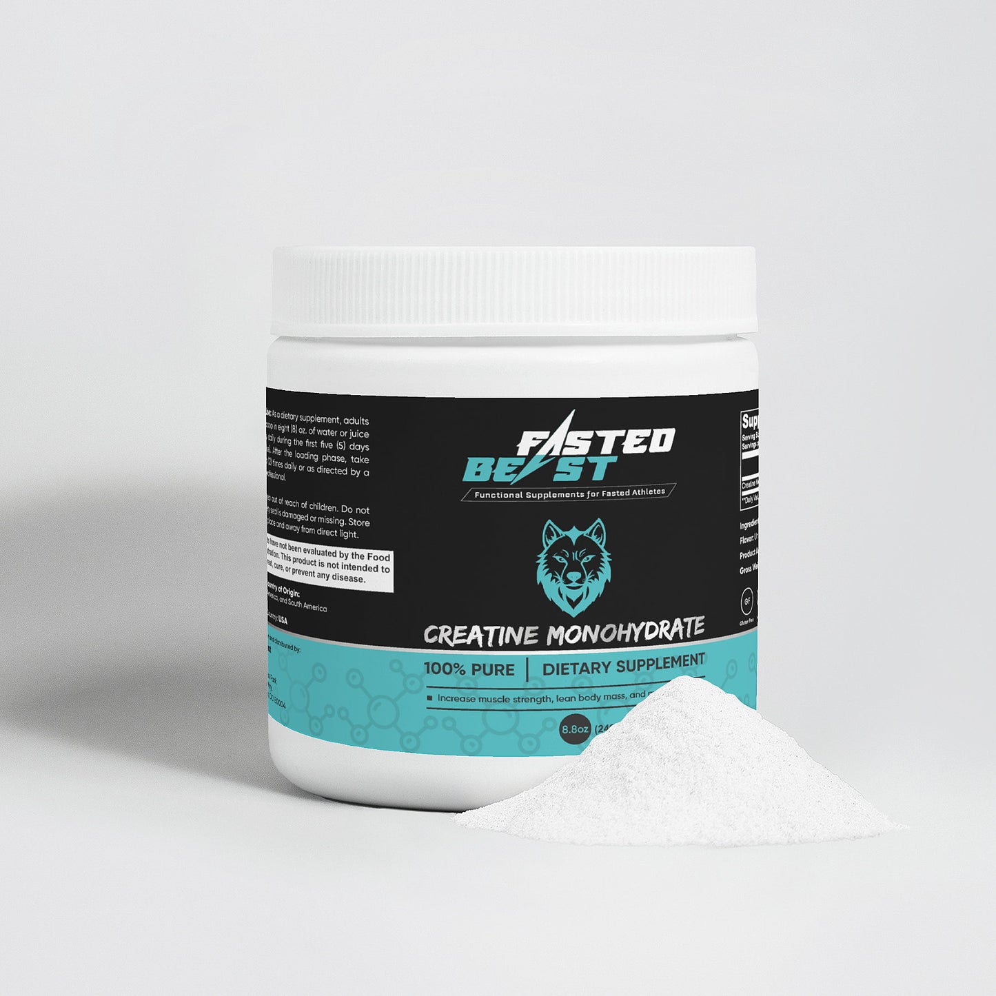 Fasted Beast - Creatine Monohydrate