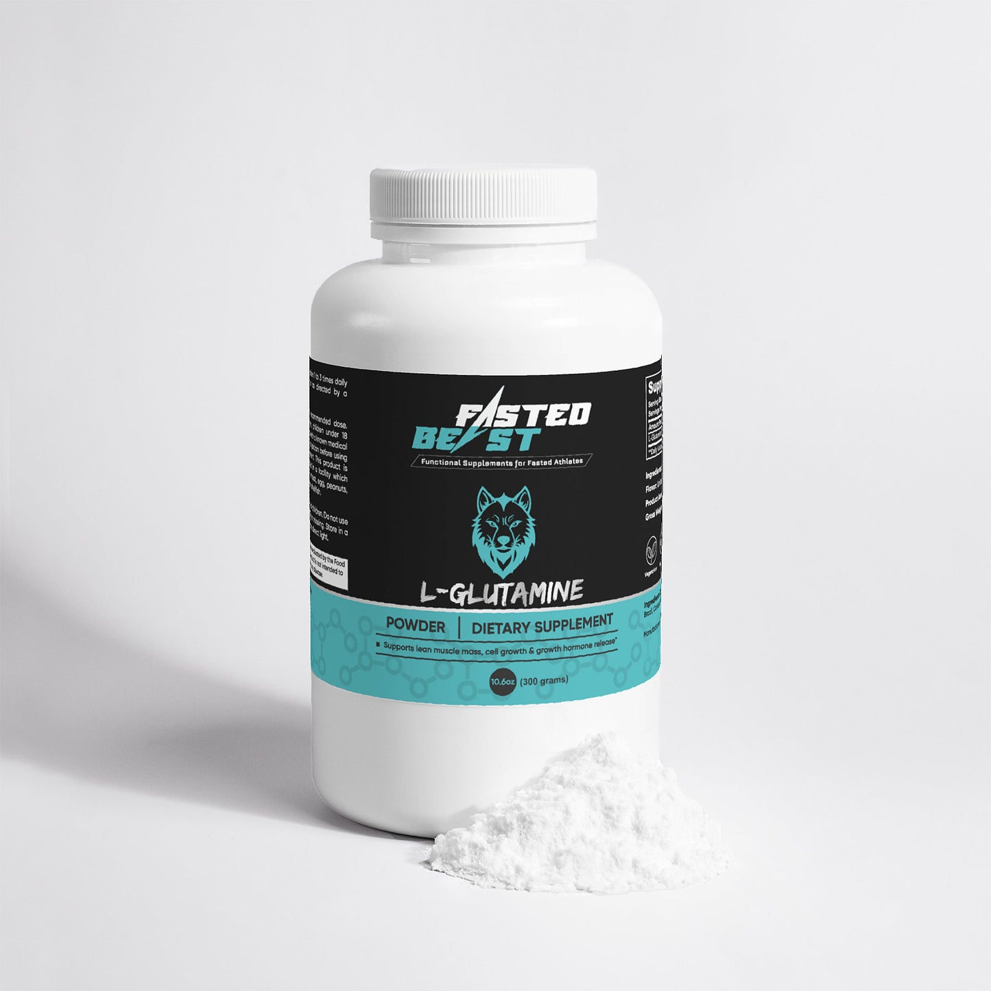 Fasted Beast L-Glutamine Powder